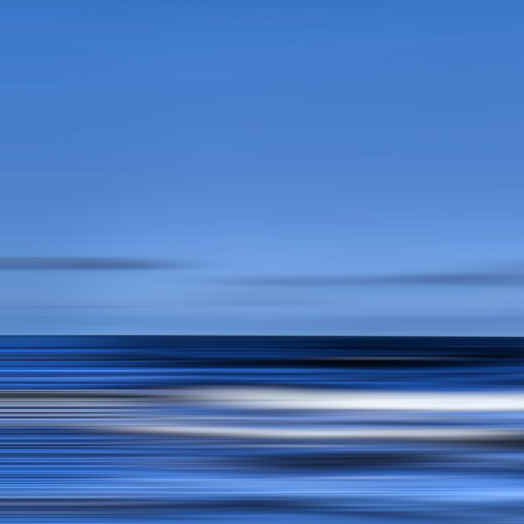 Hier mal blau. Blau ist alle Theorie. Foto: Hufner